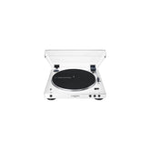 Audio-Technica AT-LP60XBT Bluetooth Stereo Turntable – Fully Automatic Belt-Drive Record Player (White).
