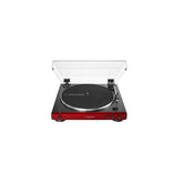Audio-Technica AT-LP60XBT Stereo Turntable with Bluetooth (Red and Black)