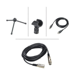 Audio-Technica AT2005USB Cardioid Dynamic USB/XLR Microphone,Black