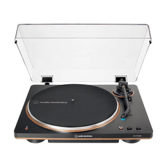 Audio-Technica Fully Automatic Bluetooth Wireless Belt-Drive Turntable, Black/Bronze (AT-LP70XBT)