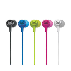 Audio-Technica ATH-CLR100iSBL SonicFuel, In-ear Headphones Inline Mic & Control