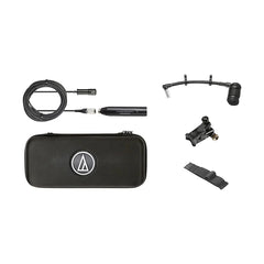 Audio-Technica ATM350U Cardioid Condenser Instrument Microphone with Universal Clip-on Mounting System (5" Gooseneck)