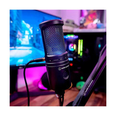 Audio-Technica AT2020USB-X Cardioid Condenser USB Microphone Black