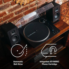 Audio-Technica AT-LP70X-BZ, Fully Automatic Belt Drive Turntable Black/Bronze