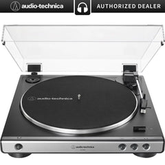 Audio-Technica AT-LP60X GM Fully Automatic Belt-Drive Turntable 33-1/3 & 45 RPM