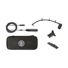Audio-Technica Audio-Technica ATM350UL Cardioid Condenser Instrument Microphone with Universal Clip-on Mounting System (9" Gooseneck)