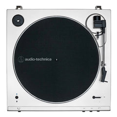 Audio-Technica AT-LP60XBT Bluetooth Stereo Turntable – Fully Automatic Belt-Drive Record Player (White).