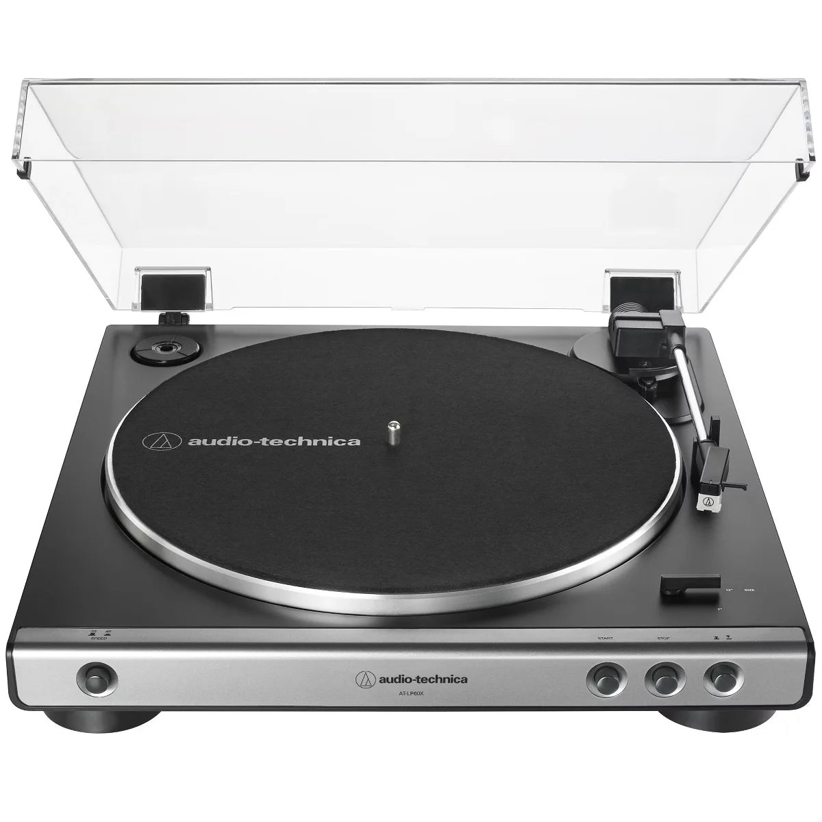 Audio-Technica AT-LP60X GM Fully Automatic Belt-Drive Turntable 33-1/3 & 45 RPM