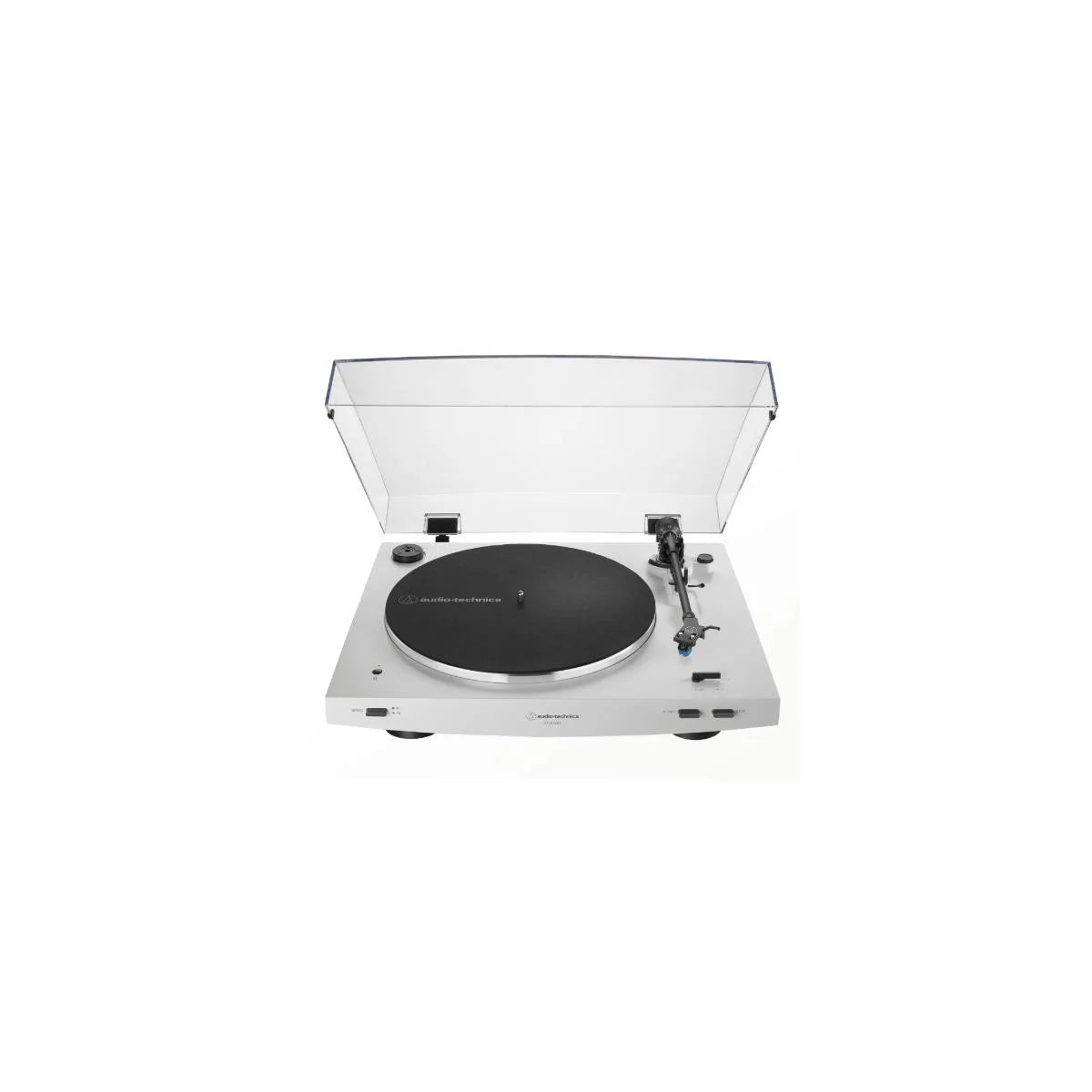 Audio-Technica AT-LP3XBT Fully Automatic Two-Speed Turntable with Bluetooth (White).